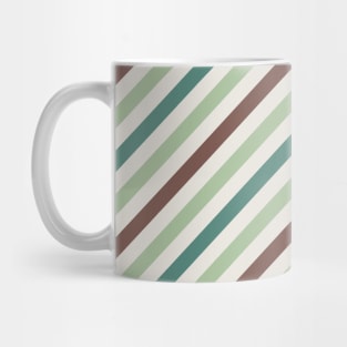 Geometric Diagonal Pattern Mug